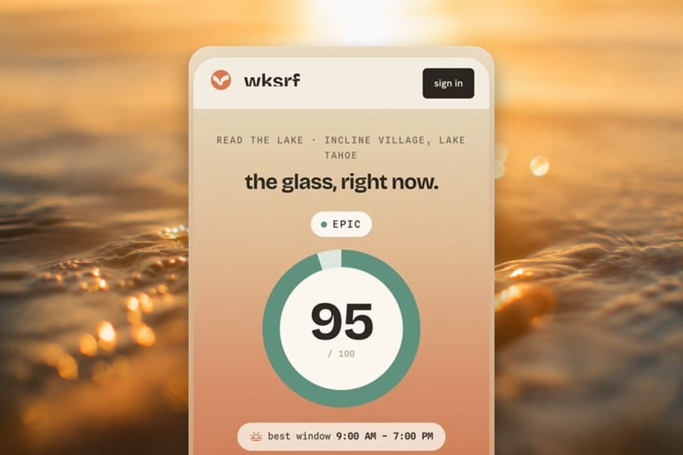 wksrf — design work by Peaceful Media