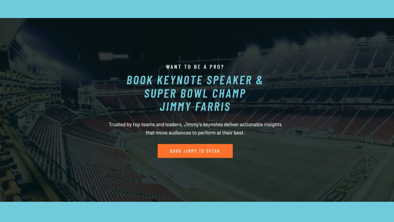 JimmyFarris.com website design
