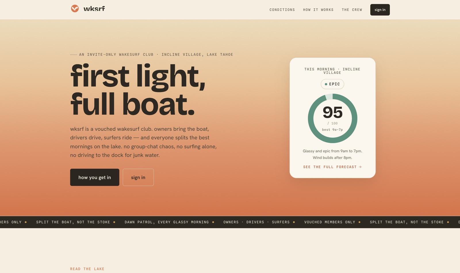 wksrf — the site design by Peaceful Media
